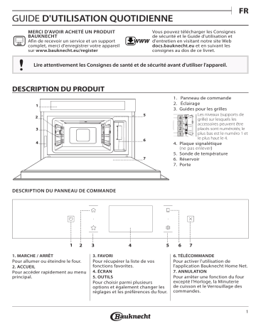 Mode d'emploi | Bauknecht ECSK11 F845 Manuel utilisateur | Fixfr