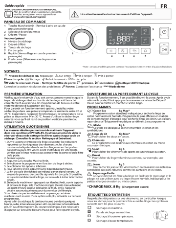 Mode d'emploi | Indesit FTBE M11 8X2Y Manuel utilisateur | Fixfr