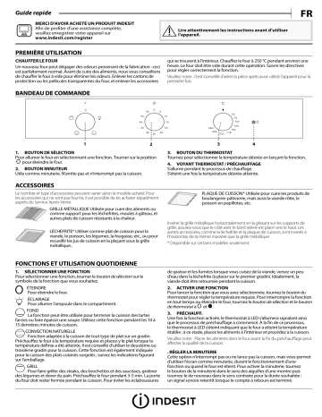 Mode d'emploi | Indesit AKP 428/IX Manuel utilisateur | Fixfr