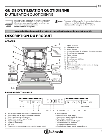 Mode d'emploi | Bauknecht BCBO 3T333 DL I Manuel utilisateur | Fixfr