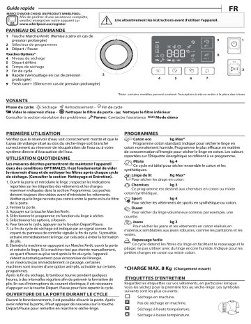 Mode d'emploi | Indesit FT CM11 8XB EU Manuel utilisateur | Fixfr