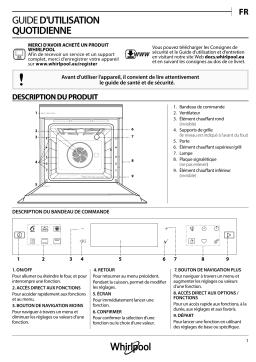 Whirlpool W6 OM4 4S1 H BSS Manuel utilisateur