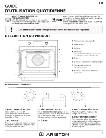 Mode d'emploi | Whirlpool FA3 540 H IX A Manuel utilisateur | Fixfr