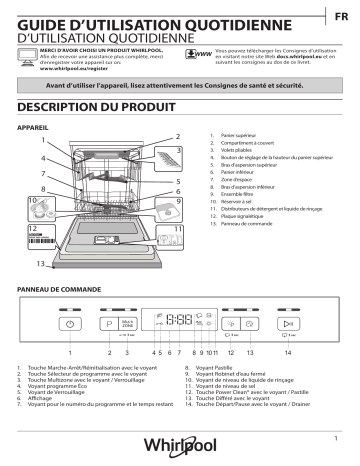 Mode d'emploi | Whirlpool WKBO 3T123 PF B Manuel utilisateur | Fixfr