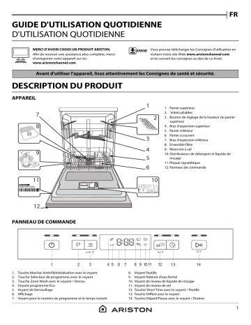 Mode d'emploi | Whirlpool LFC 3C26 X Manuel utilisateur | Fixfr