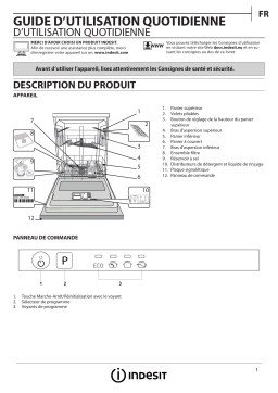 Indesit DIF 14B1 EU Manuel utilisateur