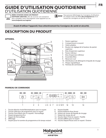 Mode d'emploi | Whirlpool HFC 3C26 F X Manuel utilisateur | Fixfr