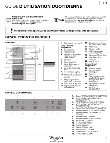 Mode d'emploi | Whirlpool BSNF 9752 OX Manuel utilisateur | Fixfr