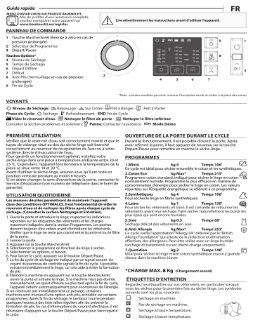 Mode d'emploi | Bauknecht T M10 81SK EU Manuel utilisateur | Fixfr