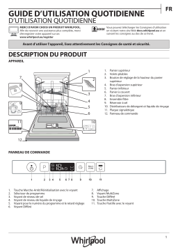 Whirlpool WIC 3C24 Manuel utilisateur