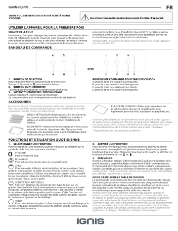 AKH 1001 IX | Mode d'emploi | Whirlpool AKH 1012 IX Manuel utilisateur | Fixfr