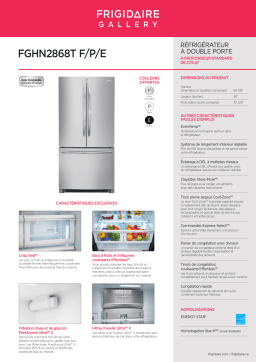 Frigidaire FGHN2868TF Manuel utilisateur