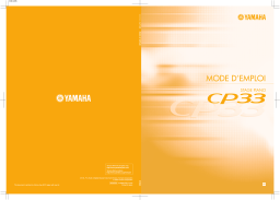 Yamaha CP33 spécification