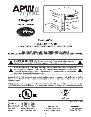 FRENCH XPRS Toaster 93100174-FR.cdr | Fixfr