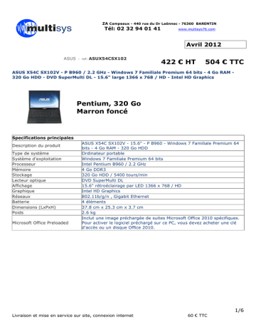 Tarifs PC Portables, CLIQUEZ ICI | Fixfr