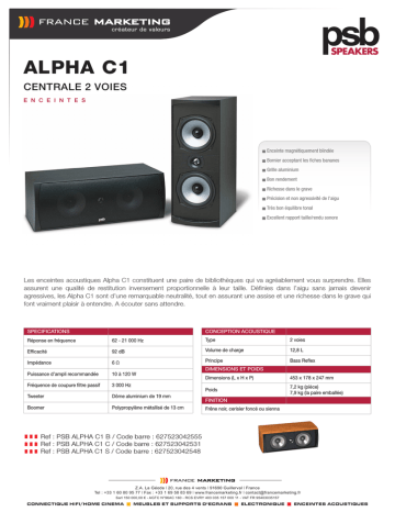 ALPHA C1 - Ampli-One | Fixfr