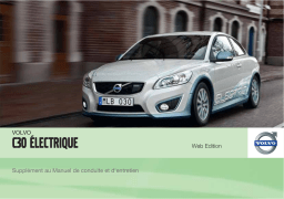 Volvo C30 Electric PEV 2012 Manuel utilisateur