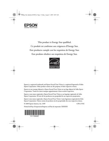 Epson B-300 Manuel utilisateur | Fixfr