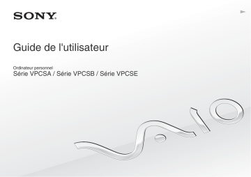 Manuel utilisateur | Sony VPCSE1C5E Mode d'emploi | Fixfr