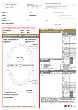 3M Incognito™ Lite Appliance System Manuel utilisateur