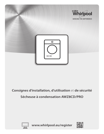 Mode d'emploi | Whirlpool AWZ8CD/PRO Manuel utilisateur | Fixfr