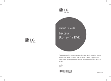 LG LG BP450 Mode d'emploi | Fixfr