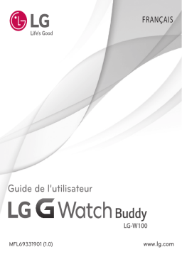 LG W100 Mode d'emploi