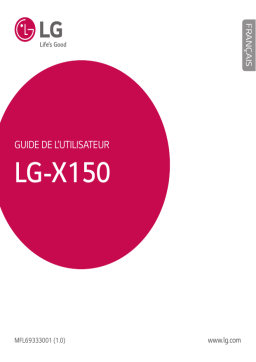 LG LGX150 Mode d'emploi