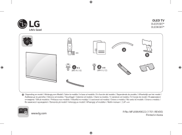 OLED55B7V | LG OLED65B7V Mode d'emploi | Fixfr