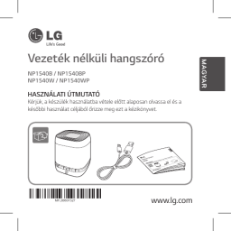 LG NP1540B Mode d'emploi