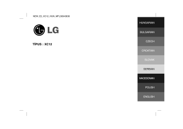 LG XC12 Mode d'emploi | Fixfr