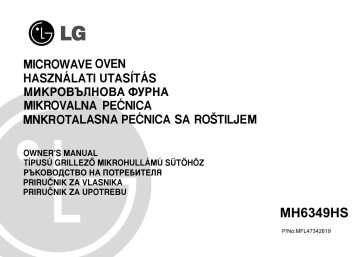 LG MH6349HS Mode d'emploi | Fixfr