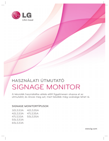 65LS33A-5D | 55LS35A-5D | 55LS33A-5D | 47LS33A-5D | 42LS33A-5D | LG 32LS33A-5D Mode d'emploi | Fixfr