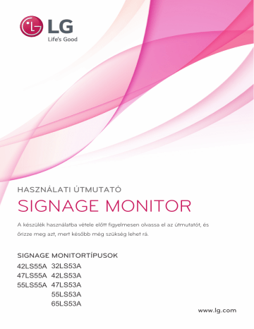 LG 42LS55A-5B Mode d'emploi | Fixfr