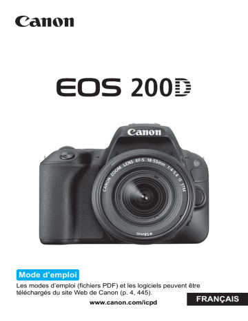 Canon EOS 200D Mode d'emploi | Fixfr
