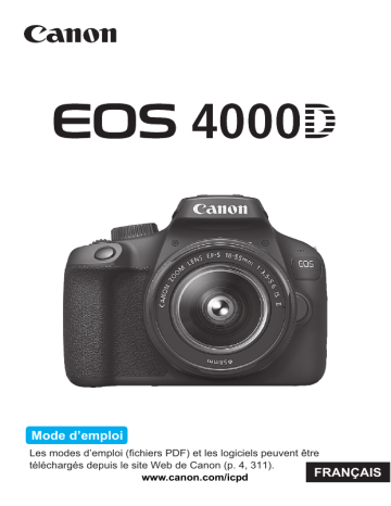 Canon EOS 4000D Mode d'emploi | Fixfr