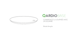 Qardio QardioBase Mode d'emploi