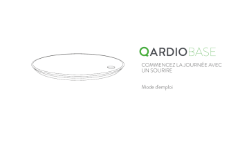 Qardio QardioBase Mode d'emploi | Fixfr