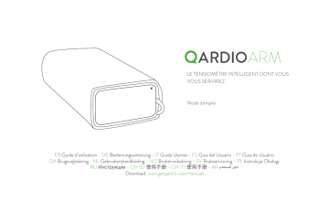 Qardio QardioArm Mode d'emploi | Fixfr