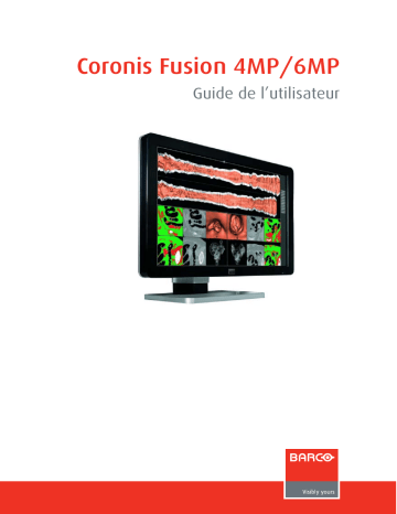 Barco Coronis Fusion 6MP DL MDCC-6130 Mode d'emploi | Fixfr