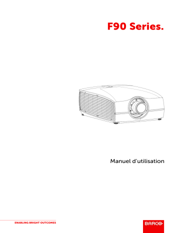 Barco F90-4K13 Mode d'emploi | Fixfr