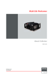 Barco RLM G5i Performer Mode d'emploi