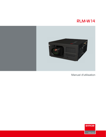 Barco RLM-W14 Mode d'emploi | Fixfr