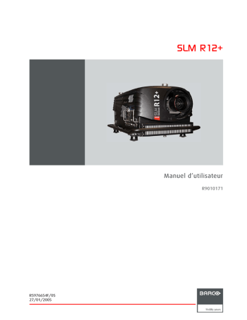 Barco SLM R12 Performer Mode d'emploi | Fixfr
