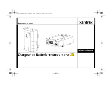 Xantrex TRUECharge2 (20A, 40A, 60A) Mode d'emploi | Fixfr