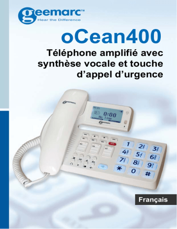 Geemarc Ocean400 Mode d'emploi | Fixfr