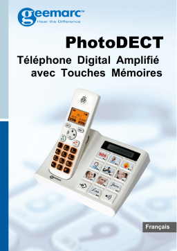 Geemarc PHOTODECT Mode d'emploi