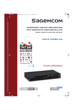 SAGEMCOM DSI89 HD Mode d'emploi