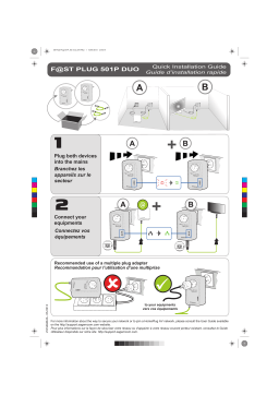 SAGEMCOM F@st Plug 501 P Duo Mode d'emploi