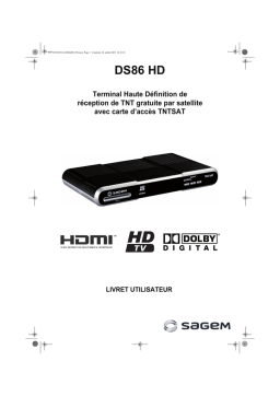 SAGEMCOM DS86 HD Mode d'emploi